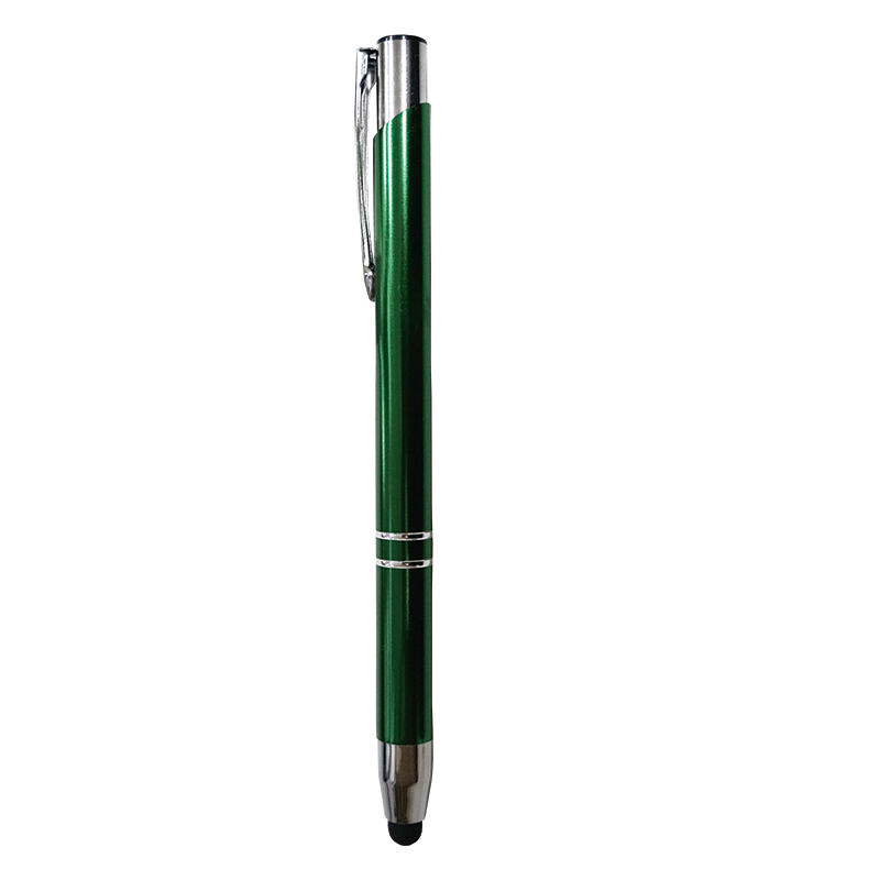 BOLIGRAFO TOUCH ALUMINIO BM5, Bolígrafo delgado de aluminio, con punta cromada, tinta negra, mecanismo de click.