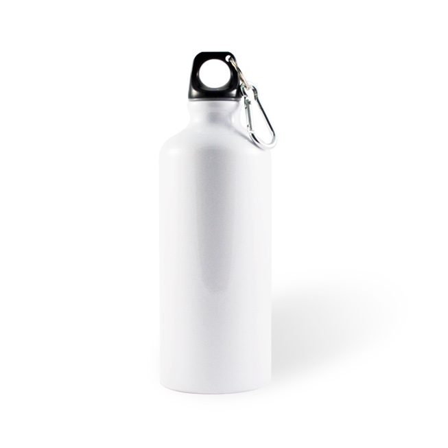 BOTELLA-BLANCA-600ML, Botella de aluminio de 600ml. Blanca